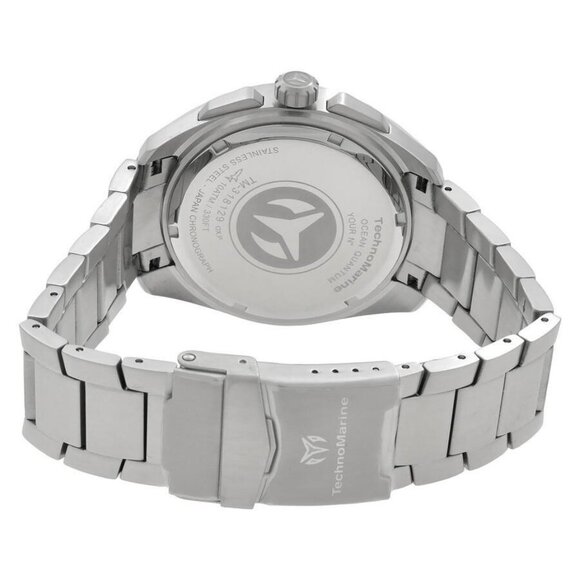 NWT Authentic Technomarine Ocean Chronograph Quartz Silver Dial Men's Watch - Picture 3 of 3